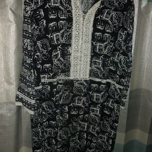 2for25 merona TARGET elephant Dress XL nwot